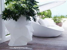 Lade das Bild in den Galerie-Viewer, √ Pflanzgefäß Kopf | Vase Kopfform 70cm Hoch | Vase Groß Modern