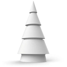 Lade das Bild in den Galerie-Viewer, Moderner Weihnachtsbaum beleuchtet als Eyecatcher in Weiß
