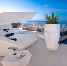 Lade das Bild in den Galerie-Viewer, √ Pflanzgefäß Kopf | Vase Kopfform 70cm Hoch | Vase Groß Modern