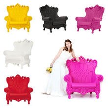 Lade das Bild in den Galerie-Viewer, Barock Sessel Kunststoff für Indoor und Barockmöbel Outdoor
