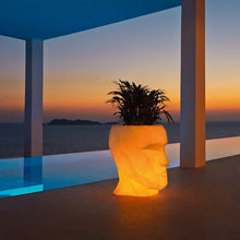 Lade das Bild in den Galerie-Viewer, √ Pflanzgefäß Kopf | Vase Kopfform 42cm Hoch Matt