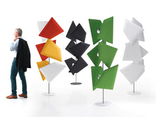 Lade das Bild in den Galerie-Viewer, Freistehende Schallschutzwand Sichtschutz Raumteiler