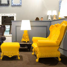 Lade das Bild in den Galerie-Viewer, Barock Sessel Kunststoff für Indoor und Barockmöbel Outdoor