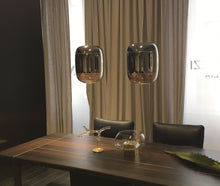 Lade das Bild in den Galerie-Viewer, Designer Esstisch Pendelleuchte Gongo