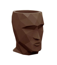 Lade das Bild in den Galerie-Viewer, √ Pflanzgefäß Kopf | Vase Kopfform 42cm Hoch Matt