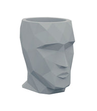 Lade das Bild in den Galerie-Viewer, √ Pflanzgefäß Kopf | Vase Kopfform 42cm Hoch Matt