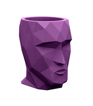 Lade das Bild in den Galerie-Viewer, √ Pflanzgefäß Kopf | Vase Kopfform 42cm Hoch Matt