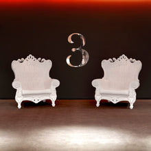 Lade das Bild in den Galerie-Viewer, Barock Sessel Kunststoff für Indoor und Barockmöbel Outdoor