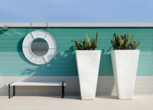 Lade das Bild in den Galerie-Viewer, pflanzgefäße weiss