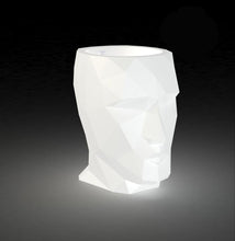Lade das Bild in den Galerie-Viewer, √  Pflanzgefäß Kopf  |  Vase Kopfform 70cm Hoch | Vase Groß Modern
