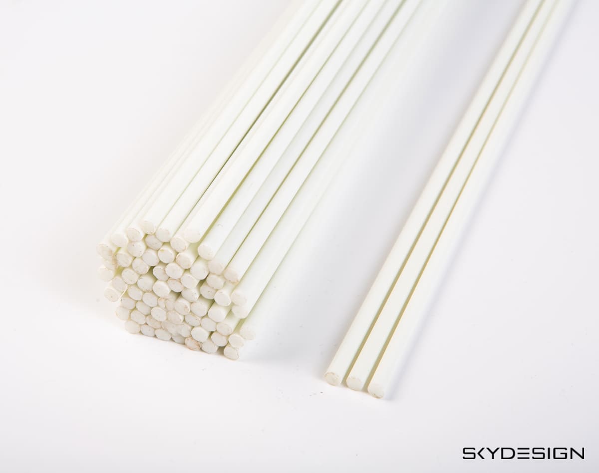 fiberglas zeltstangen verbinder 5 Stück XXL Fiberglas Stäbe 6mm Fiberglas Stangen | GFK Vollstab – Mastermind Innovation Limited