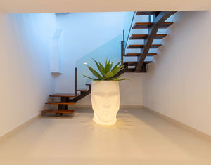 Lichtberechnung & Lichtplanung - Kostenlose Lichtberechnung. Innerhalb 24 Stunden erstellt dein Lichtexperte die ideale Beleuchtung deiner Anwendung. Adan Kopf Vondom Möbel Vase in Kopfform